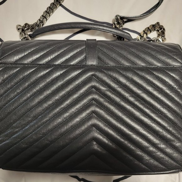 Authentic Chanel Large College Bag - Picture 3 of 3